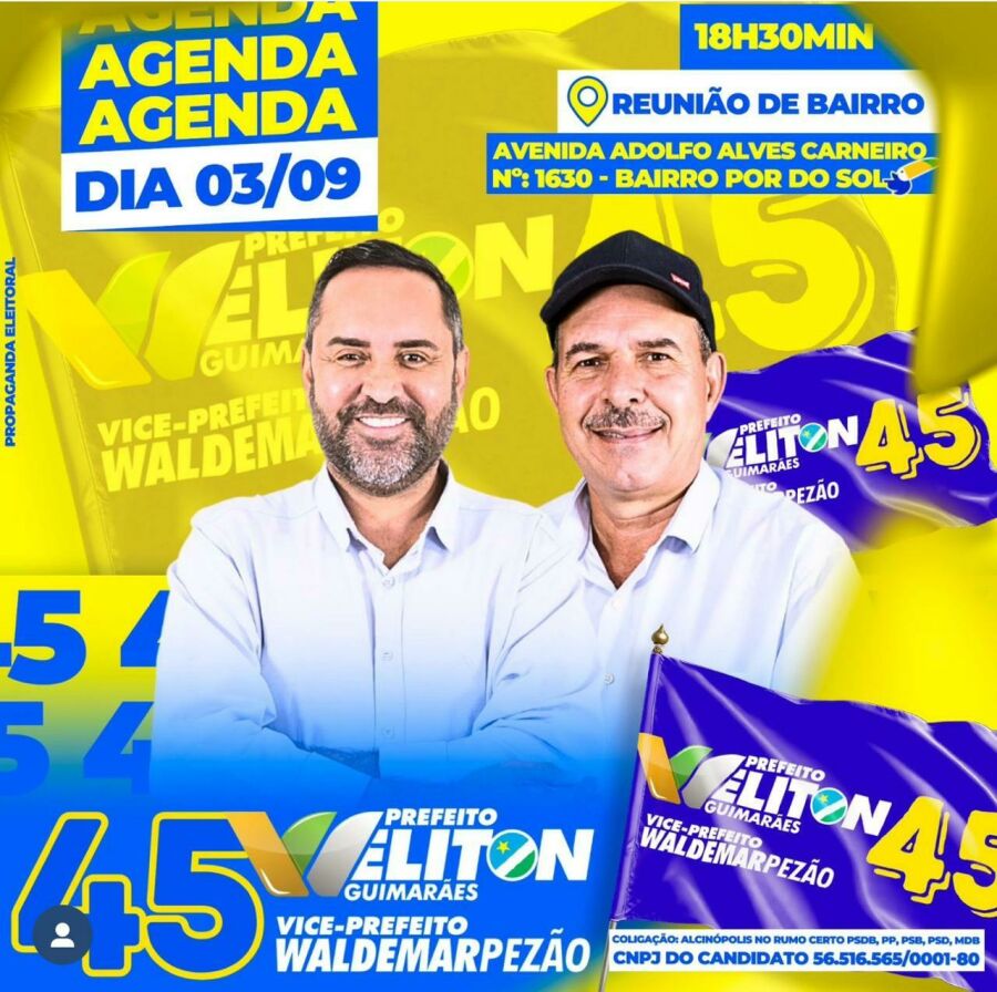 Imagem candidato weliton